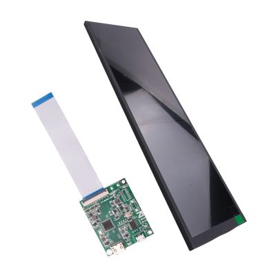 8.8-Inch 1920X480 Resolution 600-Brightness Bar LCD Display, MIPI Interface, HSD088IPW1-A00 with Driver Board