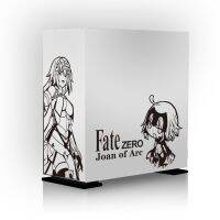 Fate Saber Joan สติกเกอร์ Casing PC Astolfo สติ๊กเกอร์ภาพอะนิเมะสำหรับตกแต่งโฮสต์คอมพิวเตอร์ ATX กันน้ำลอกออกได้สติ๊กเกอร์ J15