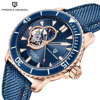 ❀❀ PAGANIDESIGN Bojani 2021 new watch mens fully automatic mechanical waterproof hollowed out stainless steel 1674