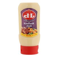 [Mega Sale] Free delivery จัดส่งฟรี  D&amp;L Classics Knoflook Aioli Garlic Sauce 300ml. Cash on delivery เก็บเงินปลายทาง