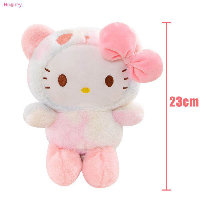 hooney-จำลอง-sanrio-ของเล่นตุ๊กตายัดไส้แบบนิ่มสุดน่ารัก-plushies-หมอนอิงหมอนตุ๊กตาผ้ากำมะหยี่สำหรับวันเกิดสำหรับเด็กของขวัญวันเด็ก