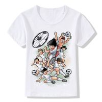 {Echoes Department Store}ฤดูEchoes Department Store Anime Captain Tsubasa T เสื้อเด็กแขนสั้น Boy ฟุตบอล Motion เสื้อยืดสำหรับชายหญิง24M-9T