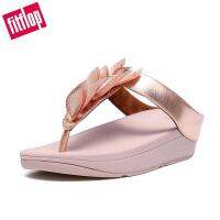 Fit Flops Bb7 Fino Leaf 女士玫瑰金人字拖
