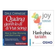 Combo 2 Cuốn Hạnh Phúc Tại Tâm + Quẳng Gánh Lo Đi Và Vui Sống