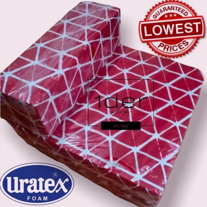 SINGLE SOFA BED RED (URATEX) Lazada PH