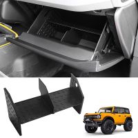 Glove Box Dividers Organizer for Ford Bronco Accessories Parts Kits 2021 2022 2/4-Door, Center Console Storage Box Dividers