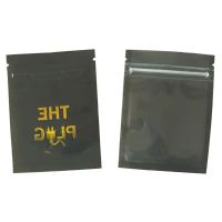 7x10cm Smell Proof Aluminum Foil Zip Lock Mylar Bags Clear Window Candy Powder Food Plastic Package Bag Small Flat Pouches