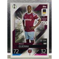 Angelo Ogbonna การ์ดนักฟุตบอล 22/23 การ์ดสะสม West ham united FC การ์ดนักเตะ เวสต์แฮมยูไนเต็ด เวสแฮม