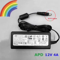 DA-48Q12 12V 4A 48W DA-48P12 DA-48T12 APD AC Adapter For LED Monitor Audio Power Supply Charger Compatible Surveillance Camera