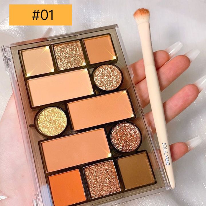 eyeshadow-disc-powder-palette-พาเลททาตา12สีeyeshadow-disc-powder-palette12-color-palette