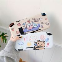 Cute Cartoon Rabbit Bear Nintendo Switch Case Soft Silicone Cover NS Lite JoyCon Controller Accessories