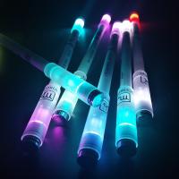 พร้อมส่ง ปากกาควง 1Pcs Spinning Pen ปากกาควงของแท้มีไฟ Light Balance Pen Oily Pen Fingers Flexible Student Pencil Flash Rotating Gaming Gel Pens Gift 转转笔