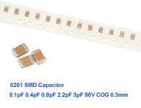 ชิป Hjxrhgal เซรามิคหลายชั้น0201 50V Smd แบบฟิล์มหนาตัวเก็บประจุ0.1pf 0.4pf 0.8pf 2.2pf 2.4pf 2.7pf 3pf 3.9pf 3.3pf 100ชิ้น