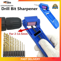 2-12.5 มม. Grinding Wheel Drill Bit Sharpener Hand Tools Nail Drill Bits Set Sharpener For Step Drill Dremel Accessories