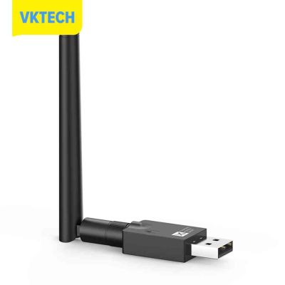 [Vktech] เครื่องส่งสัญญาณที่รองรับบลูทูธ1ถึง2อะแดปเตอร์ Dongle เสียงไร้สาย