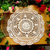 โมเดิร์นผ้าฝ้าย placemat ถ้วย coaster handmade คริสต์มาสดอกไม้ตารางเสื่อผ้าโครเชต์กาแฟ doily งานแต่งงาน pad-mu xuan trade