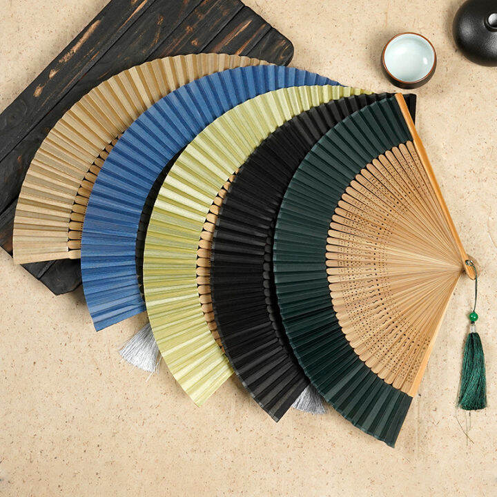 traditional-chinese-fan-wooden-handheld-fan-antique-style-hand-fan-lady-spot-bamboo-fan-chinese-silk-folding-fan