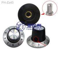 ☂☃▤ YYT 2PCS Potentiometer band switch knob cap with scale number C2 lock screw size 29X18MM inner hole 6MM