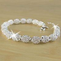 Delysia King Womens Beaded Hollow Bracelet Luxury Designer Charms for Bracelets