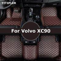 ☏ TITIPLER Car Floor Mats For Volvo XC90 Foot Coche Accessories Auto Carpets