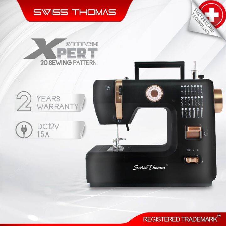 sewing machine SwissThomas Sewing Machine Mesin Jahit Stitch Xpert 618