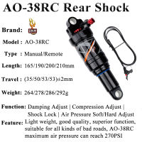 DNM AO-38RC โช้คอัพอากาศ165มม. 190มม. 200มม. 210มม. จักรยานเสือภูเขาด้านหลัง Shock Downhill Soft Tail MTB ด้านหลังแรงกระแทกจักรยานอะไหล่