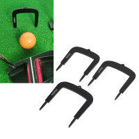 3pcs Golf Putt Alignment Goal Gate 50 มม.55 มม.60 มม.อลูมิเนียมกอล์ฟใส่การฝึกอบรมสำหรับ Putt การจัดตำแหน่ง