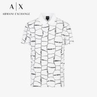 AX Armani Exchange เสื้อโปโลผู้ชาย รุ่น AX3RZFAEZJ9ZZ21BW - สีขาว