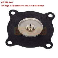 QDLJ-3pcs/lot Repair Kits Fkm Seal Diaphragm Viton High Temperature For Water Solenoid Valve 1/2~1