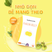 WooHop FASLIM JELLY THẠCH giảm cân an toàn -Hương Xoài 14 gói