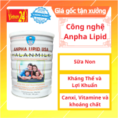 Sữa non Anpha Lipid USA - Halanmilk - Sữa bột tăng sức đề kháng, hồi phục sức khỏe, phòng ngừa loãng xương và giảm mệt mỏi 900g