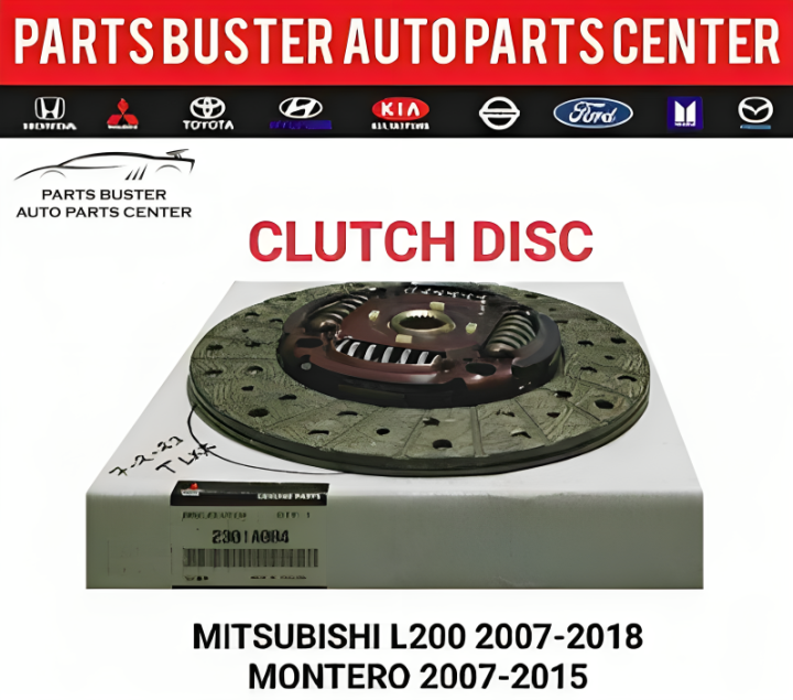 CLUTCH DISC for MITSUBISHI L200 20072018 2.5, MONTERO 20072015 2.5