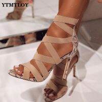 Pumps Women Shoes High Heels Women Sandals 2022 Zipper New Fashion Summer High Heels Sexy Ladies Peep Toe Shoes Women Pumps