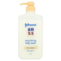 [Limited Deal] Free delivery จัดส่งฟรี Johnson PH 5.5 Nourishing with Honey Body Wash 750ml. Cash on delivery เก็บเงินปลายทาง