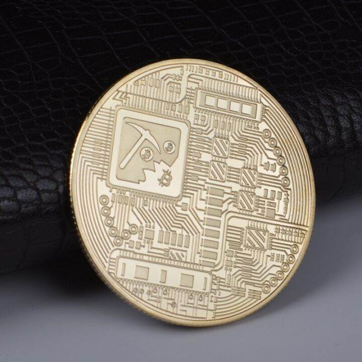 gold-plated-bitcoin-art-medal-souvenir-exquisite-gift-collectible-physical-metal-multicolor-coins-encrypted-commemorative-coins