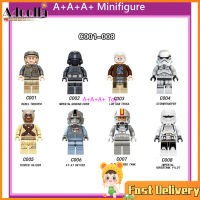 Adoolla ขายดี Minifigures สตาร์วอร์ส C001-008บล็อกตัวต่อของเล่นสำหรับเด็ก【cod】