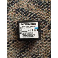 PANASONIC Digital Camcorder Battery VBG070 (Black) (0138)