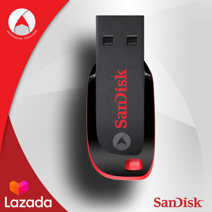 สุดคุ้มแพ็ค-30ชิ้นsandisk-flash-drive-cruzer-blade-usb-2-0-32gb-black-sdcz50-032g-b35-30-เมมโมรี่-แซนดิส-แฟลซไดร์ฟ-pc-notebook-computer-ประกัน-synnex-รับประกัน-5ปี