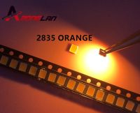 100ชิ้น/ล็อต LED แบบ SMD 2835โคมไฟลูกปัดเน้นแสงสีส้มอำพัน0.2วัตต์-ไดโอดเปล่งแสง