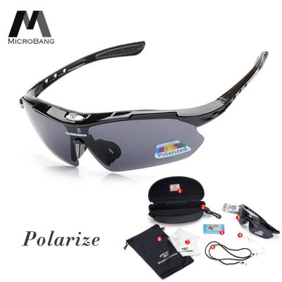 MicroBang แว่นตาทหาร แว่นตาปั่นจักรยาน แว่นตาเล่นกีฬากลางแจ้ง แว่นกันแดด โพลาไรซ์
