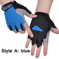 HOT Cycling Gloves Anti-slip Anti-sweat Men Women Half Finger Breathable Anti-shock Sports Gloves Bike Bicycle Riding Glove