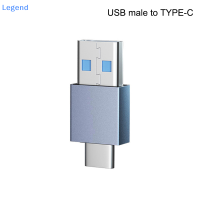 ?【Lowest price】Legend USB-C MALE TO USB-A MALE OTG Adapter C MALE TO A FEMALE 3D Elbow Converter