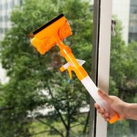 【CW】 life Multifunction Tools Spray brush cleaner Glass cleaning wiper window