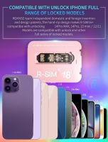 R-SIM18 + 2023 RSIM Nano IOS16การ์ดสำหรับ iPhone 14 13 12 11 Pro Max MINI