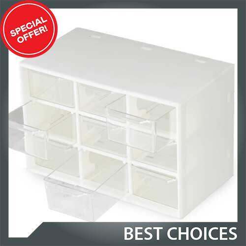 BEST SELLER Plastic Parts Storage Box 9 Drawer Storage Hardware and