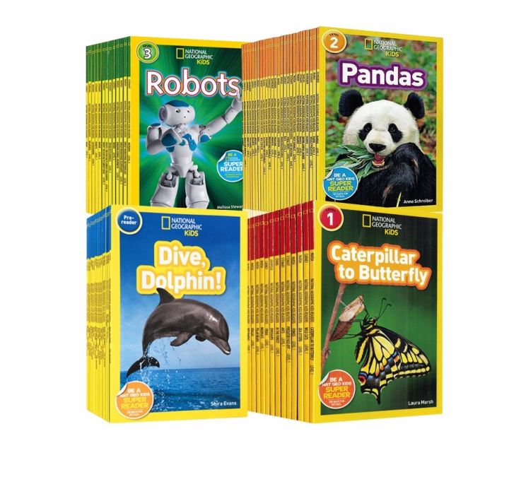 National Geographic Kids -( Pre Reader, Level 1, Level 2, Level 3) | Lazada