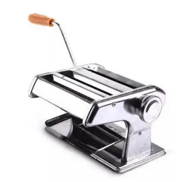 Newcreativetop Stainless Steel Manual Noodles Press Machine Pasta Maker  with 5 Noodle Mould in 2023
