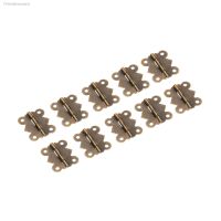 ✙ 20Pcs 20x25mm Butterfly Hinges 4 Hole 80 screws Antique Bronze Cabinet Drawer Jewellery Box Wine Case Decor Furniture Hardware