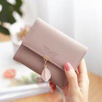 Little Fresh Lady Wallets Women Short Wallets Student Cute Korean Folding Zero wallet WomenBags