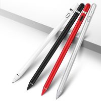 ปากกาหมึกซึมปากกา Stylus สากลคาพาซิทีฟหน้าจอสัมผัสไอแพดโปรแอร์2 3มินิ4สไตลัสสำหรับ Huawei Samsung แท็บเล็ตโทรศัพท์ IOS.